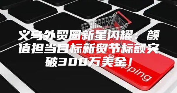 义乌外贸圈新星闪耀：颜值担当目标新贸节标额突破300万美金！