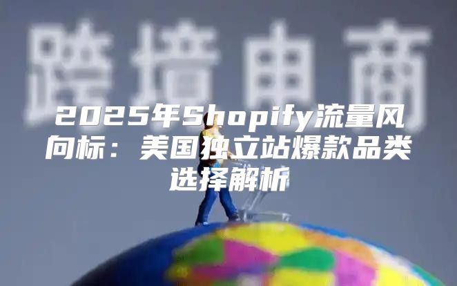 2025年Shopify流量风向标：美国独立站爆款品类选择解析