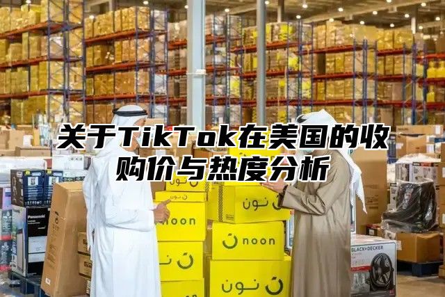 关于TikTok在美国的收购价与热度分析