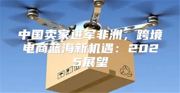中国卖家进军非洲，跨境电商蓝海新机遇：2025展望