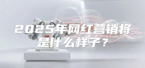 2025年网红营销将是什么样子？