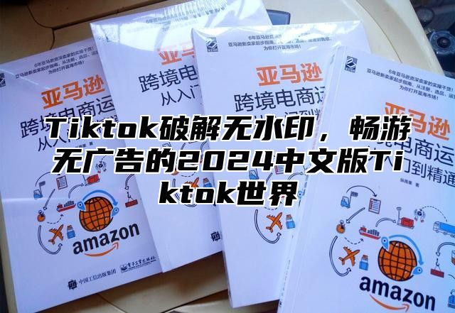 Tiktok破解无水印，畅游无广告的2025中文版Tiktok世界