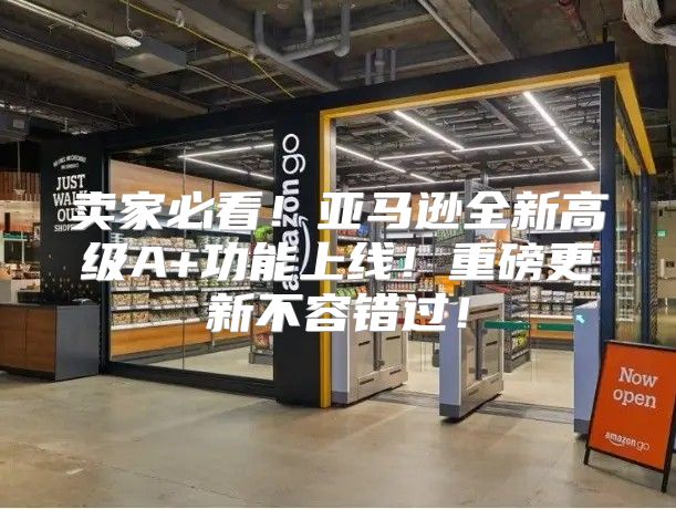 卖家必看！亚马逊全新高级A+功能上线！重磅更新不容错过！