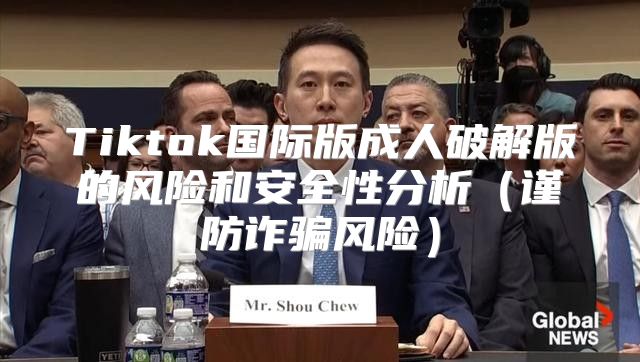 Tiktok国际版成人破解版的风险和安全性分析谨防诈骗风险