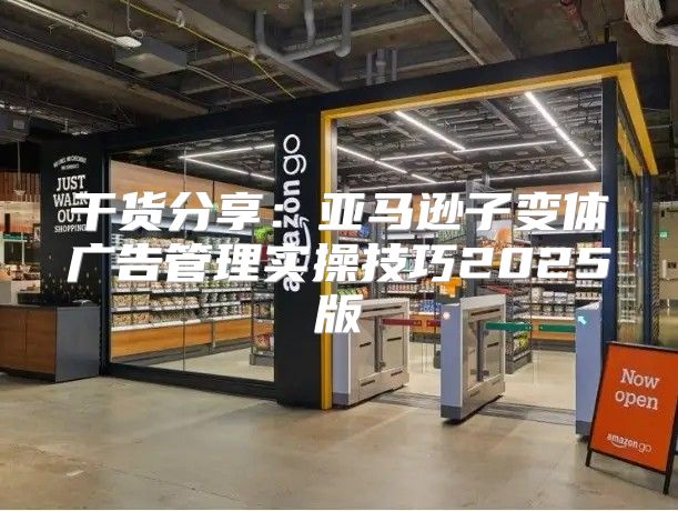 干货分享：亚马逊子变体广告管理实操技巧2025版