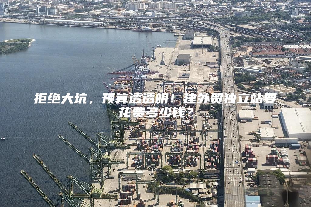 拒绝大坑，预算透透明！建外贸独立站要花费多少钱？