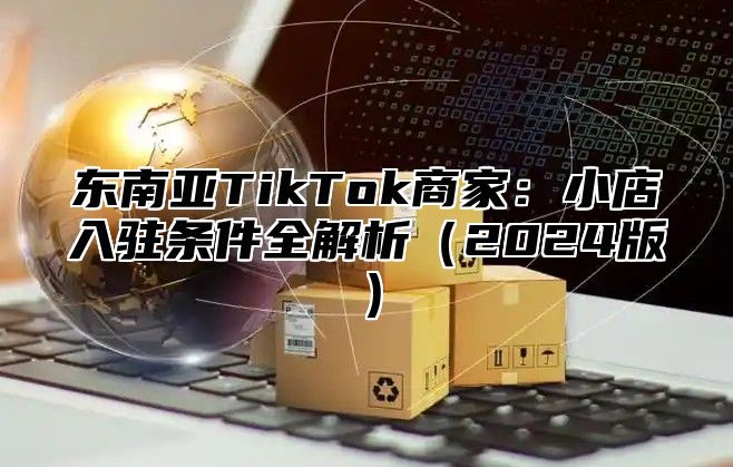 东南亚TikTok商家：小店入驻条件全解析2025版