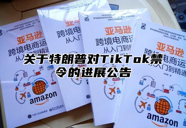 关于特朗普对TikTok禁令的进展公告