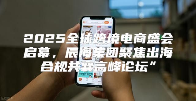 2025全球跨境电商盛会启幕，辰海集团聚焦出海合规共襄高峰论坛”