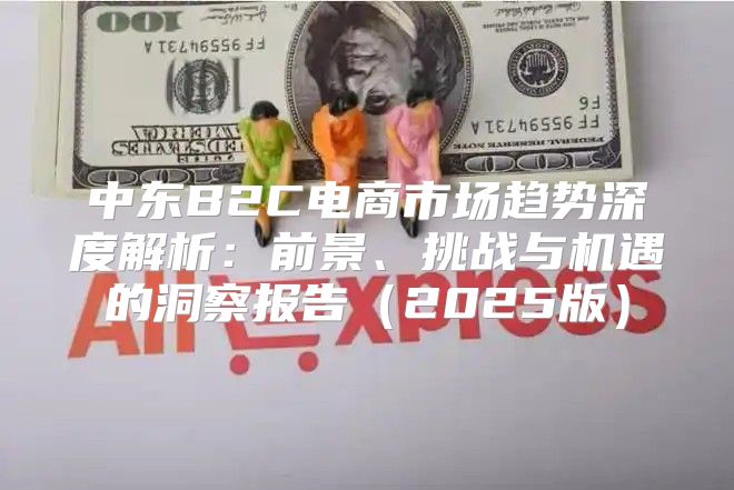 中东B2C电商市场趋势深度解析：前景、挑战与机遇的洞察报告2025版