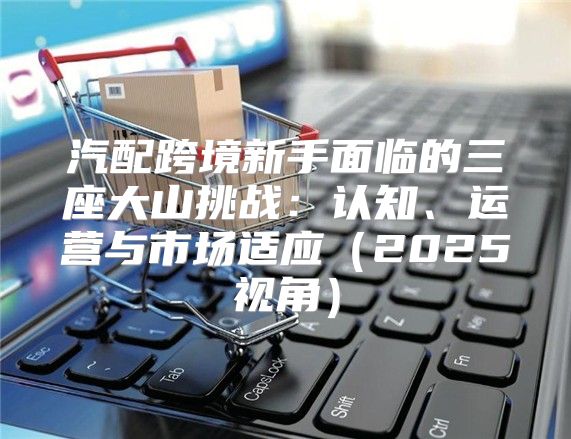 汽配跨境新手面临的三座大山挑战：认知、运营与市场适应2025视角