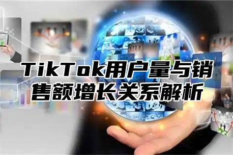 TikTok用户量与销售额增长关系解析