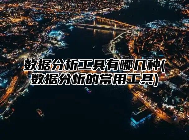 数据分析工具有哪几种(数据分析的常用工具)