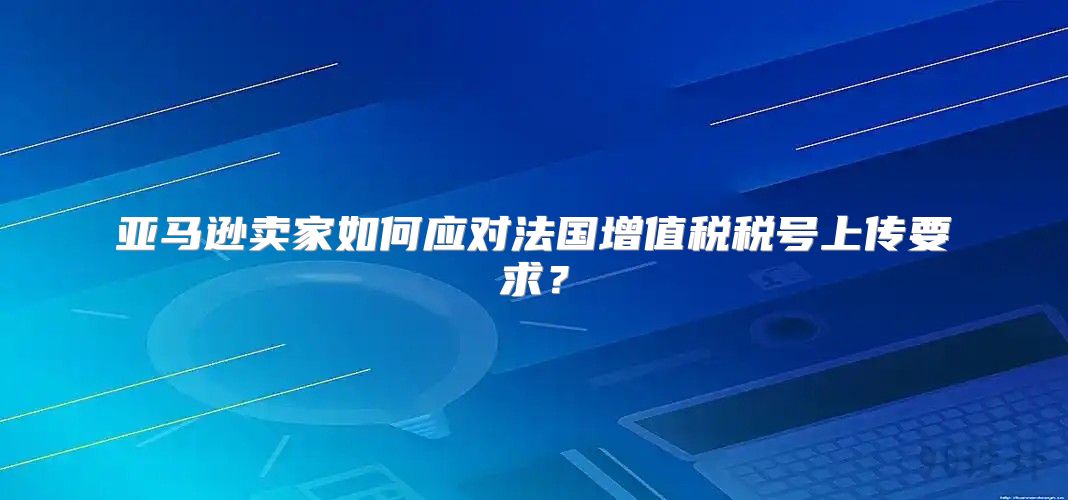 亚马逊卖家如何应对法国增值税税号上传要求？