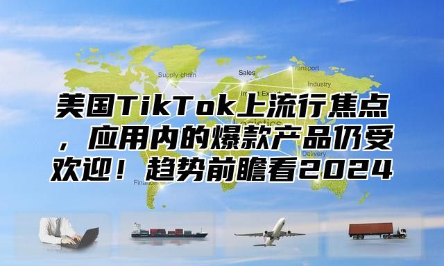 美国TikTok上流行焦点，应用内的爆款产品仍受欢迎！趋势前瞻看2025