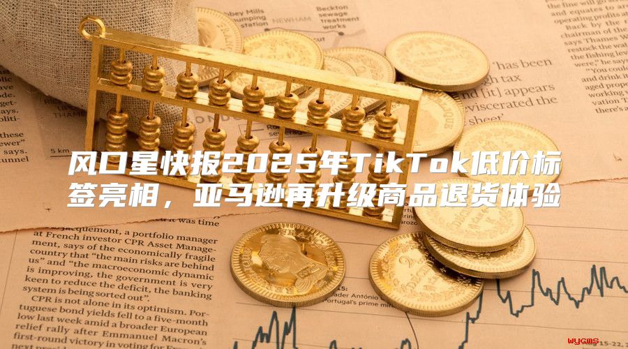 风口星快报2025年TikTok低价标签亮相，亚马逊再升级商品退货体验