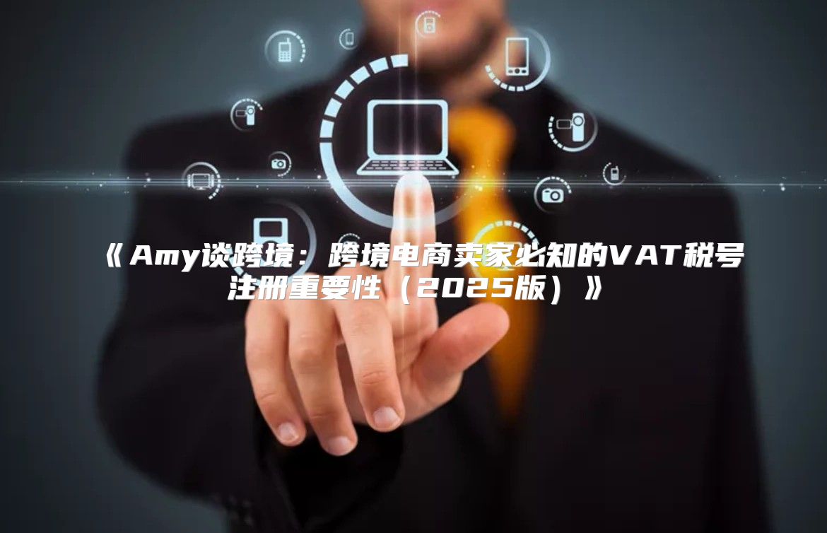 Amy谈跨境：跨境电商卖家必知的VAT税号注册重要性2025版