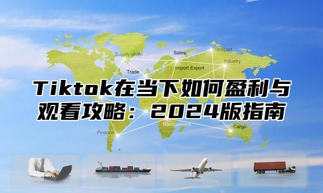 Tiktok在当下如何盈利与观看攻略：2025版指南