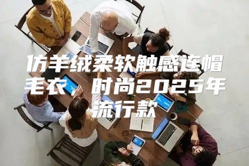 仿羊绒柔软触感连帽毛衣，时尚2025年流行款