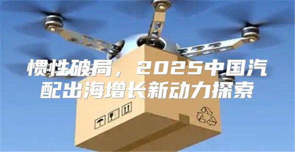 惯性破局，2025中国汽配出海增长新动力探索