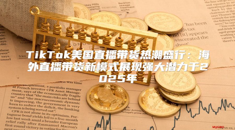 TikTok美国直播带货热潮盛行：海外直播带货新模式展现强大潜力于2025年