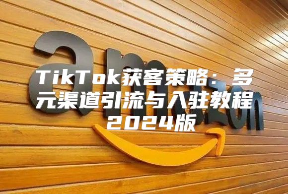 TikTok获客策略：多元渠道引流与入驻教程 2025版