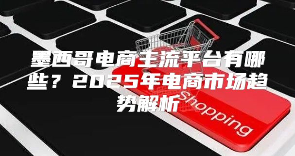 墨西哥电商主流平台有哪些？2025年电商市场趋势解析
