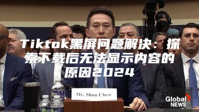 Tiktok黑屏问题解决：探索下载后无法显示内容的原因2025