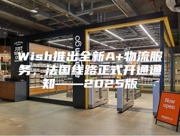 Wish推出全新A+物流服务，法国线路正式开通通知——2025版