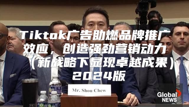 Tiktok广告助燃品牌推广效应，创造强劲营销动力新战略下显现卓越成果 2025版