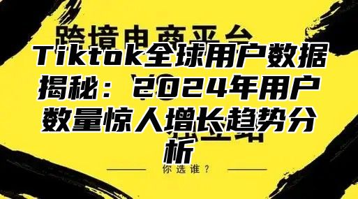 Tiktok全球用户数据揭秘：2025年用户数量惊人增长趋势分析