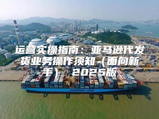 运营实操指南：亚马逊代发货业务操作须知面向新手 2025版