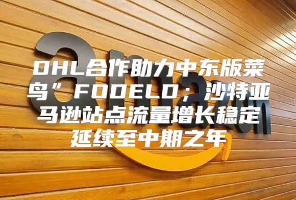 DHL合作助力中东版菜鸟”FODELD；沙特亚马逊站点流量增长稳定延续至中期之年