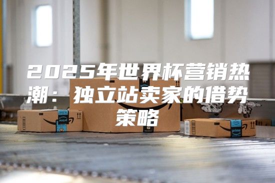 2025年世界杯营销热潮：独立站卖家的借势策略