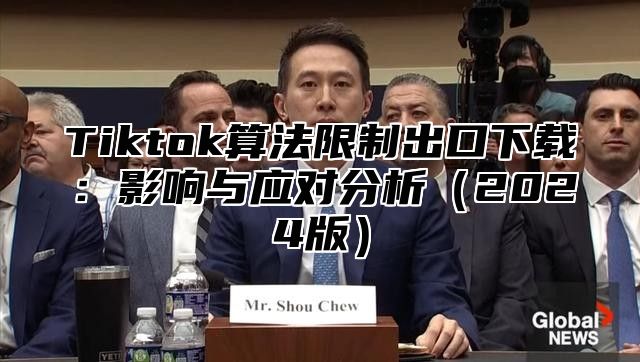 Tiktok算法限制出口下载：影响与应对分析2025版