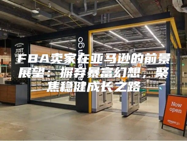 FBA卖家在亚马逊的前景展望：摒弃暴富幻想，聚焦稳健成长之路