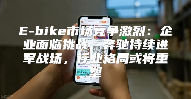 E-bike市场竞争激烈：企业面临挑战，奔驰持续进军战场，行业格局或将重塑