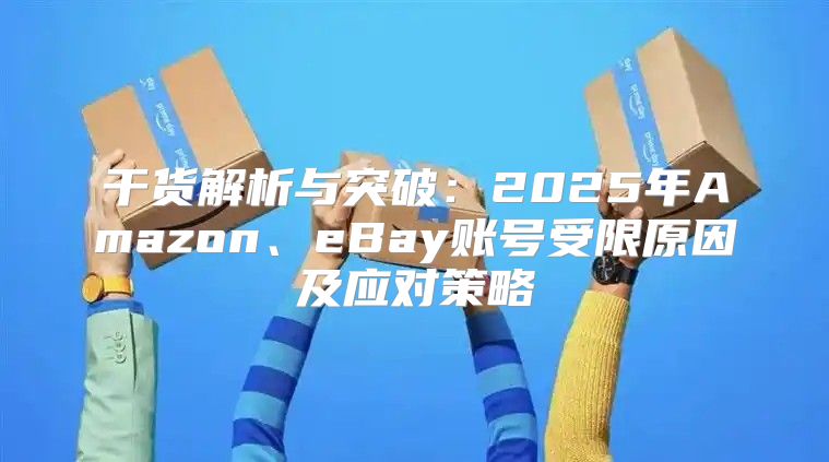 干货解析与突破：2025年Amazon、eBay账号受限原因及应对策略
