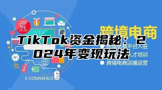TikTok资金揭秘：2025年变现玩法