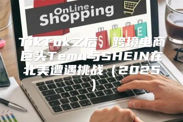 TikTok之后，跨境电商巨头Temu与SHEIN在北美遭遇挑战2025
