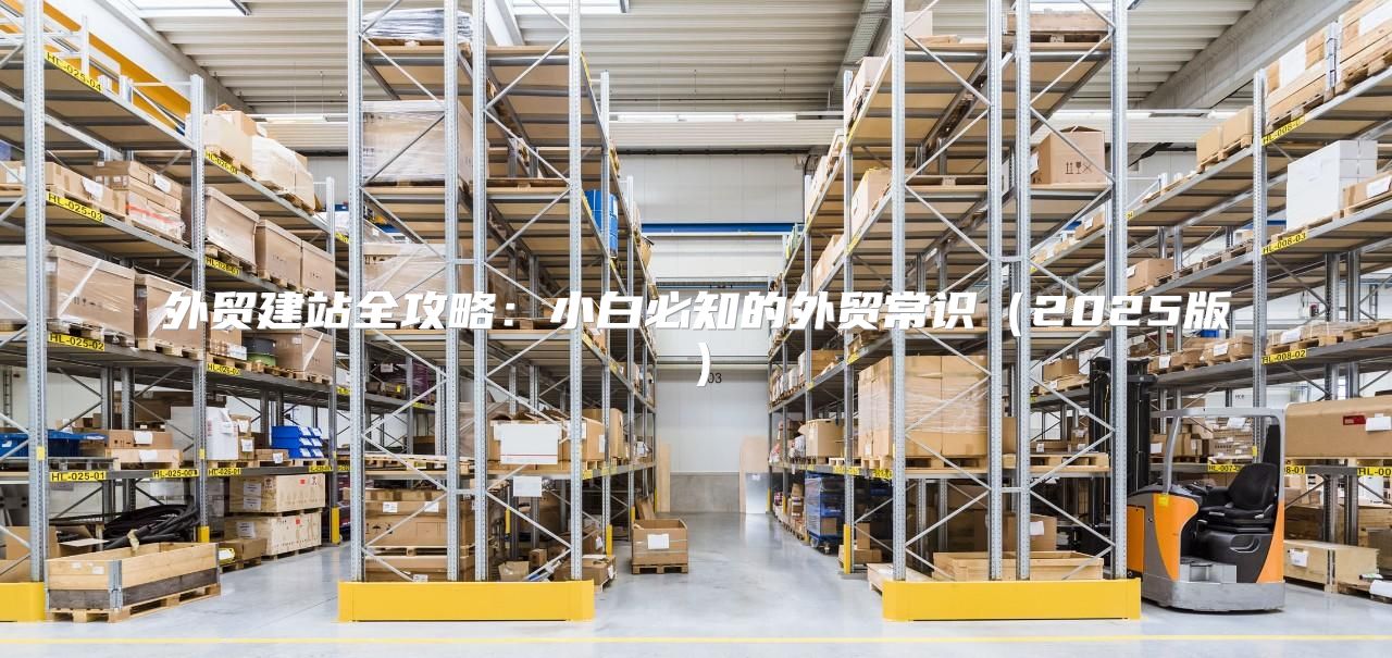 外贸建站全攻略：小白必知的外贸常识2025版