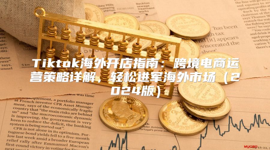 Tiktok海外开店指南：跨境电商运营策略详解，轻松进军海外市场2025版