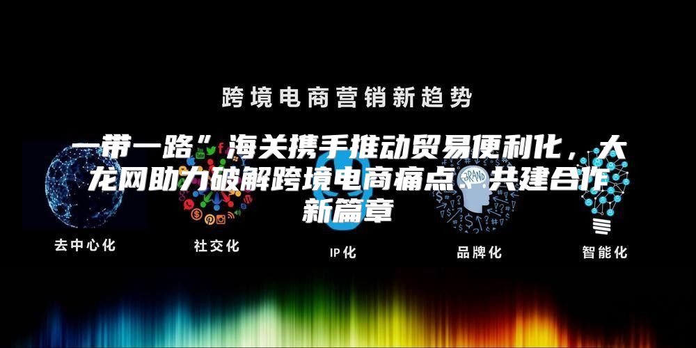 一带一路”海关携手推动贸易便利化，大龙网助力破解跨境电商痛点：共建合作新篇章