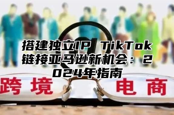 搭建独立IP TikTok链接亚马逊新机会：2025年指南