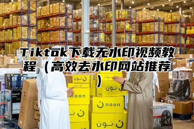 Tiktok下载无水印视频教程高效去水印网站推荐