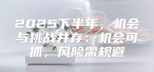 2025下半年，机会与挑战并存：机会可抓，风险需规避