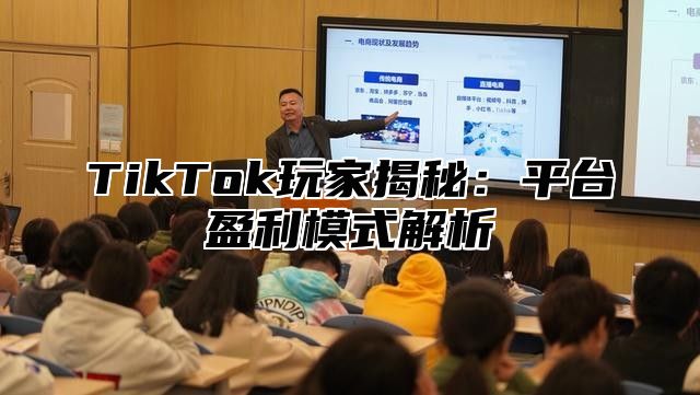 TikTok玩家揭秘：平台盈利模式解析