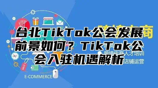 台北TikTok公会发展前景如何？TikTok公会入驻机遇解析