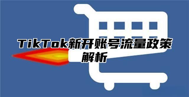 TikTok新开账号流量政策解析