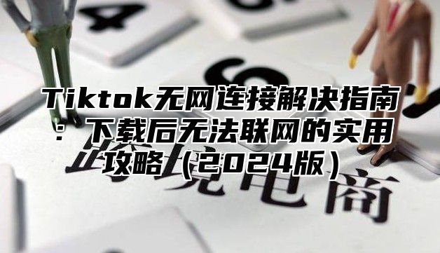 Tiktok无网连接解决指南：下载后无法联网的实用攻略2025版